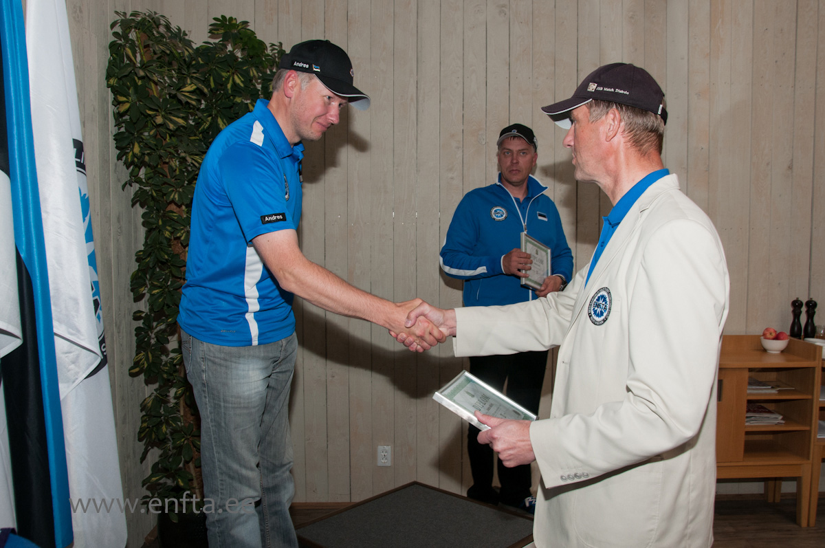 Andres Mikfelt in category Springer II place, 30 points out of 50 (7th championship)